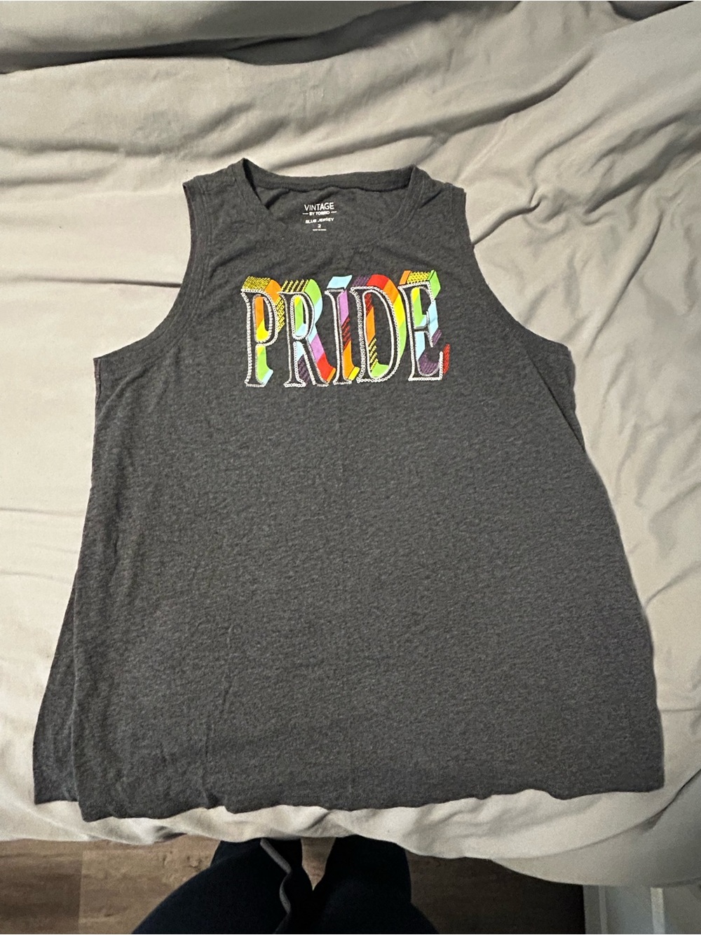 torrid Charcoal Pride Graphic Tank
